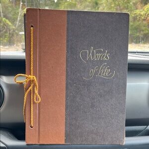 1966 WORDS OF LIFE Book